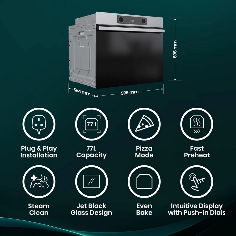 Hisense BI622AXPGUK Built In Electric Single Oven - Image 8