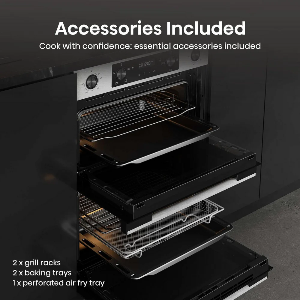 Hisense BUD714221CX Built Under Double Oven - Image 4