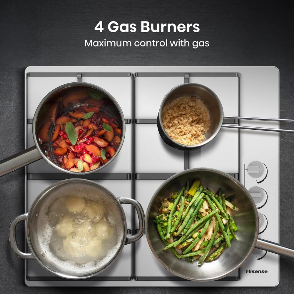 Hisense GM642XHS Gas Hob - Image 6