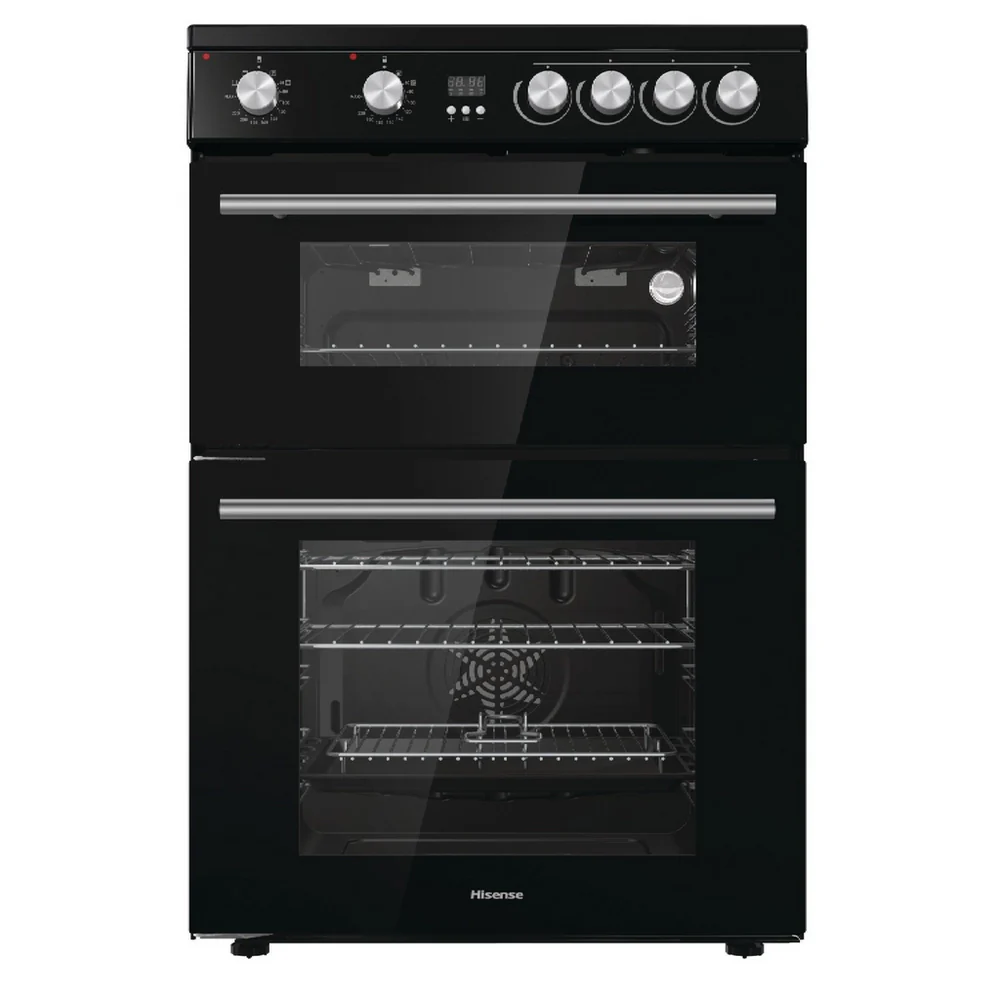 Hisense HDE3211BBUK 60cm Freestanding Ceramic Electric Cooker