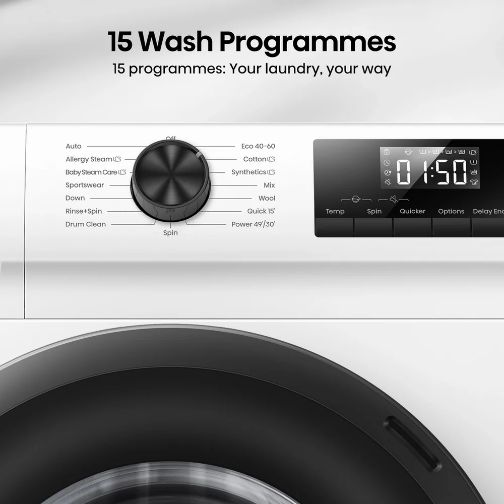 Hisense WF1Q7021BW 7kg 1200rpm Washing Machine - Image 3