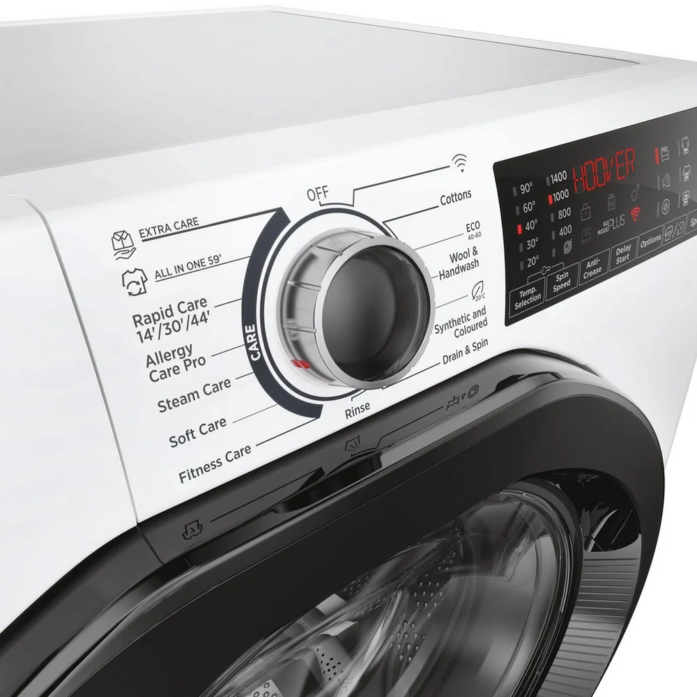 Hoover H-Wash 350 H3WPS496TAMB6 9kg 1400 rpm Washing Machine - Image 4