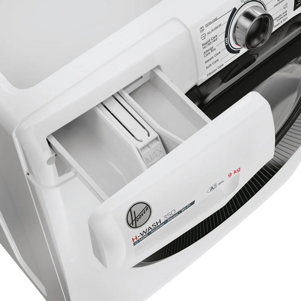 Hoover H-Wash 350 H3WPS496TAMB6 9kg 1400 rpm Washing Machine - Image 5