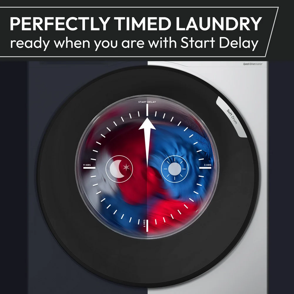 Hoover HGWD 485S8C-80 8kg/5kg 1400rpm Washer Dryer - Image 6