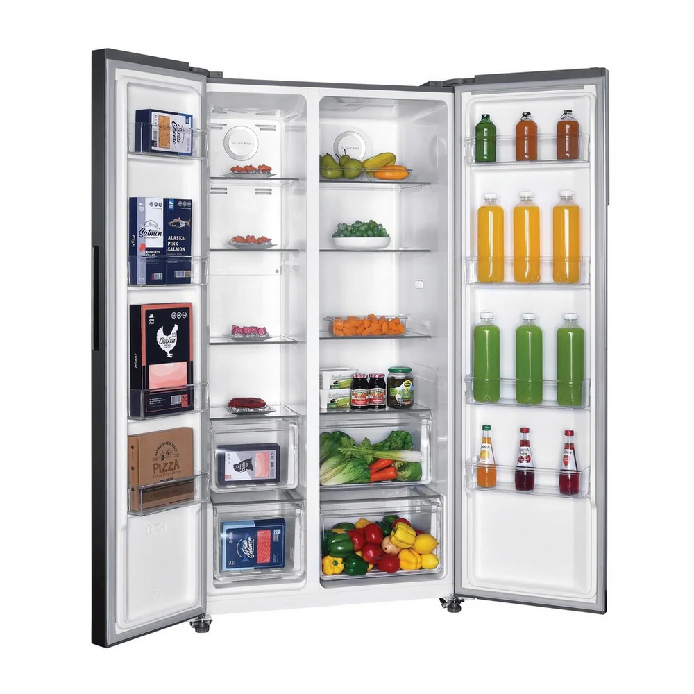 Hoover HHSBSO-6174XK-1 Stainless Steel American Fridge Freezer - Image 3