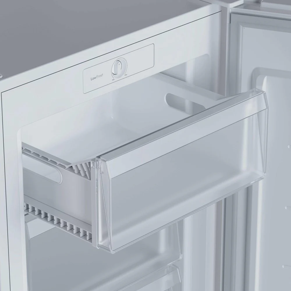 Hoover HONUQ2L58EWHK Freestanding Low Frost Under Counter Freezer - Image 6