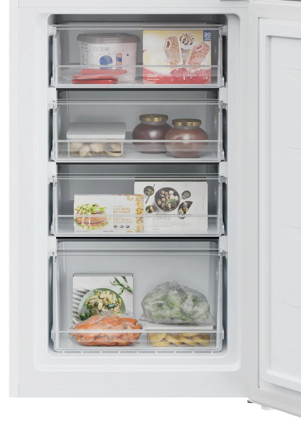 Hoover HVT3CLECKIHW Freestanding Fridge Freezer - Image 6