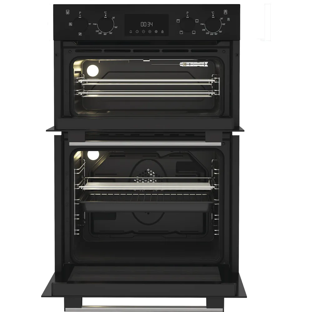 Hotpoint DIH10DB Built In Electric Double Oven Black - Image 2