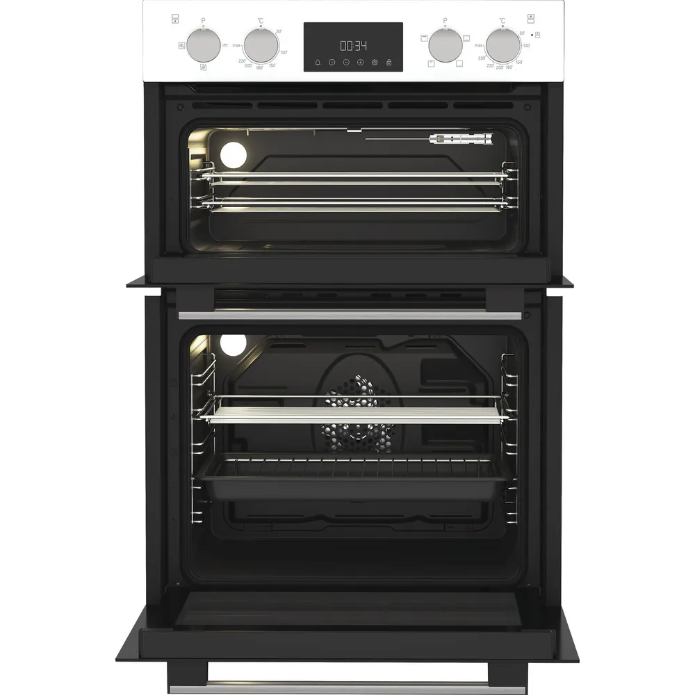 Hotpoint DIH10DW Built In Electric Double Oven White - Image 2