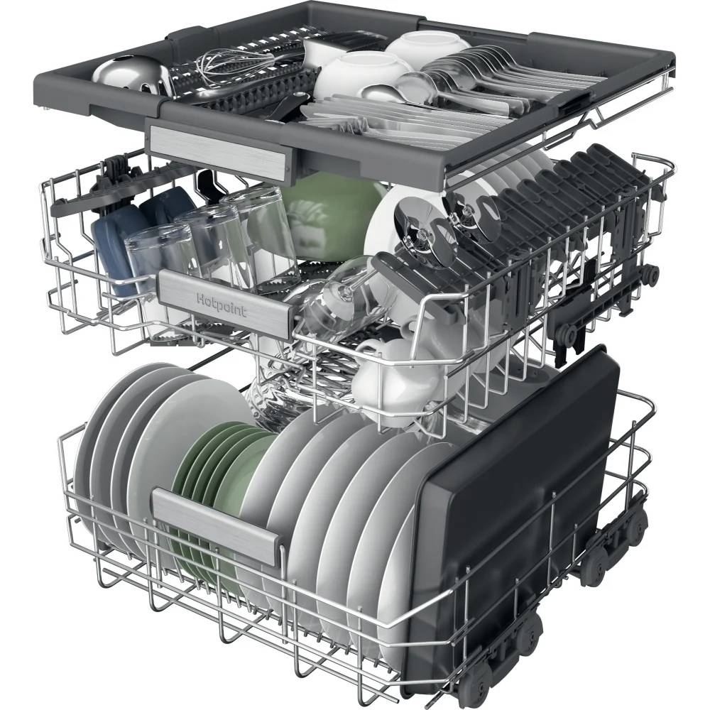 Hotpoint H7F HS51 X UK Freestanding Full Size Dishwasher - Image 7