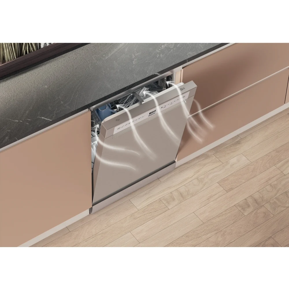 Hotpoint H7F HS51 X UK Freestanding Full Size Dishwasher - Image 8