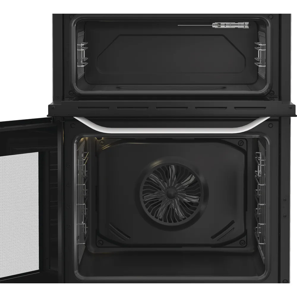 Hotpoint HDD6GDC2W White Freestanding Dual Fuel Cooker - Image 4