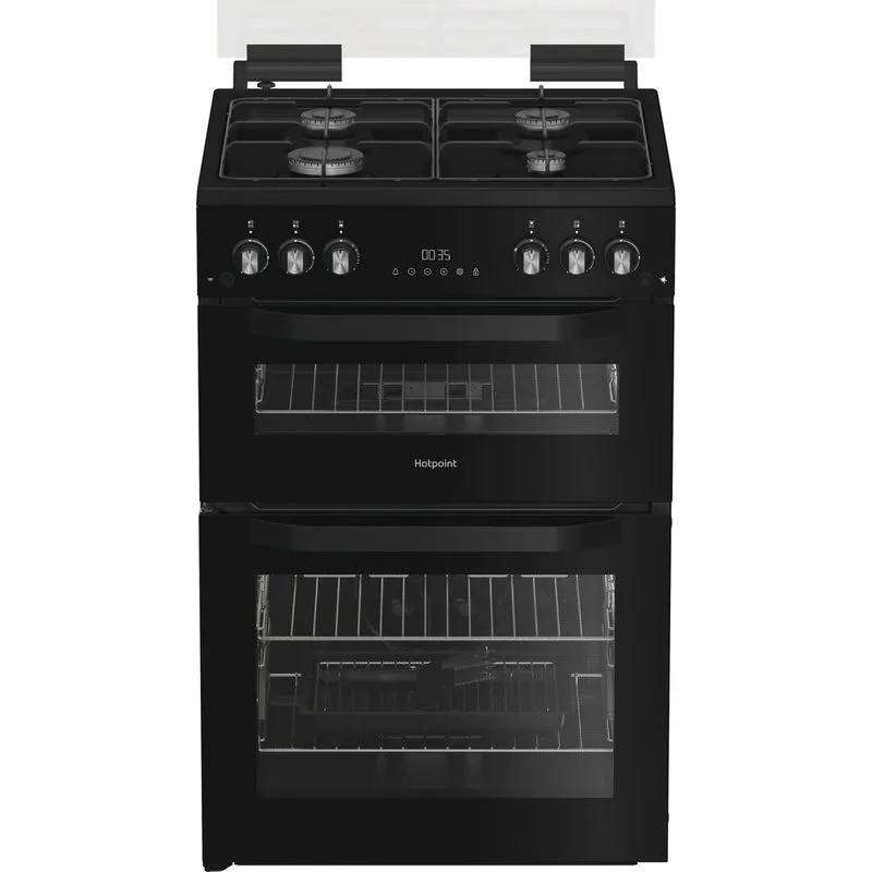 Hotpoint HDG6GDCB1 Freestanding Gas Double Cooker