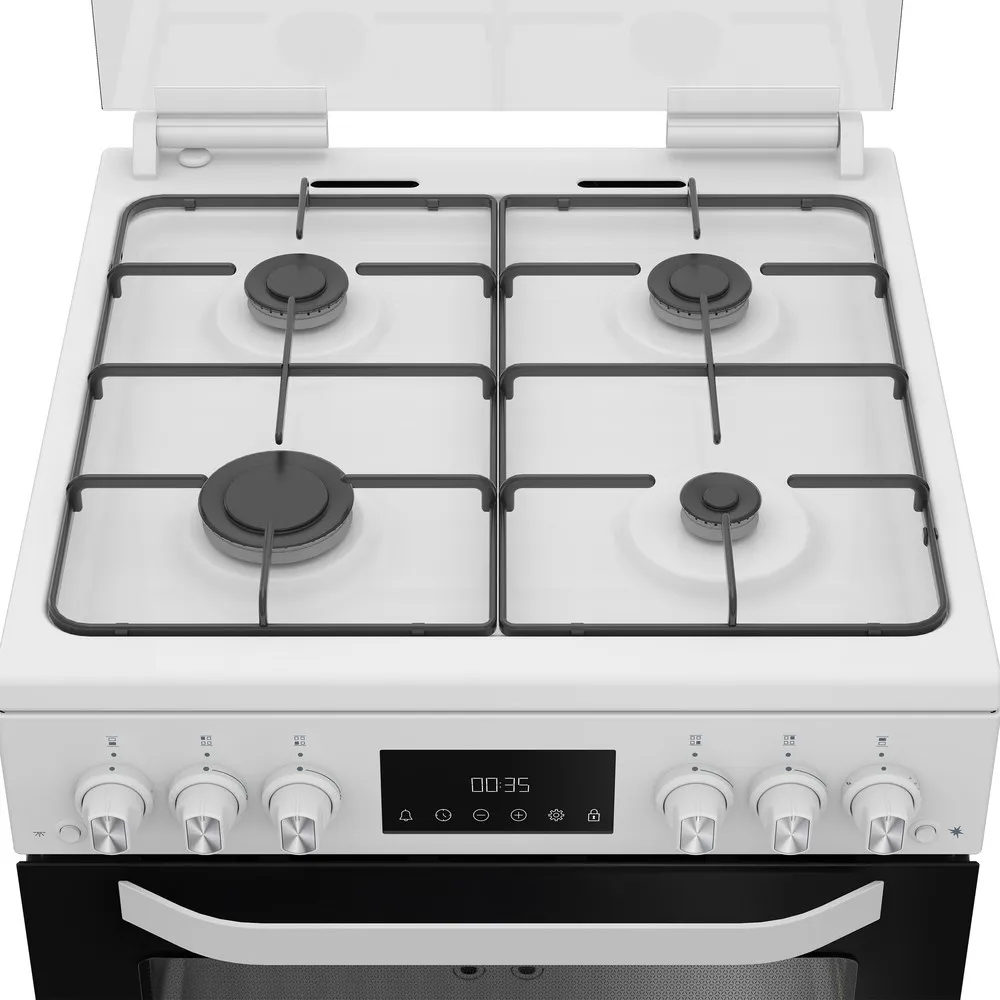 Hotpoint HDG6GDCW Freestanding Gas Cooker White - Image 5
