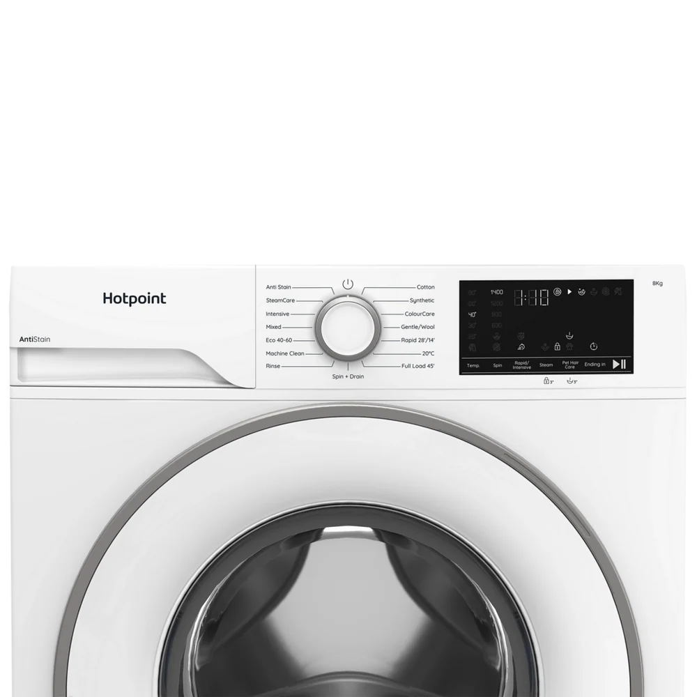 Hotpoint HEV841WUK 8kg 1400rpm Washing Machine - Image 4