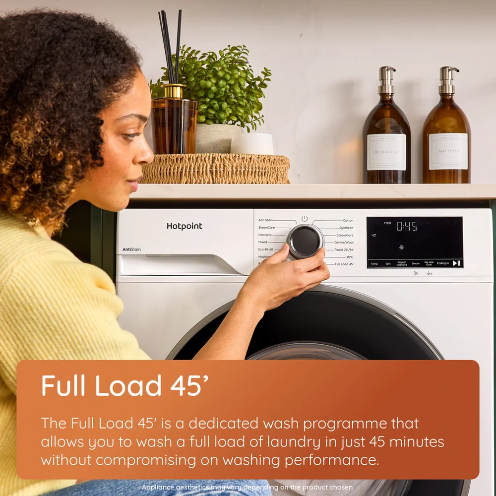 Hotpoint HEV841WUK 8kg 1400rpm Washing Machine - Image 7
