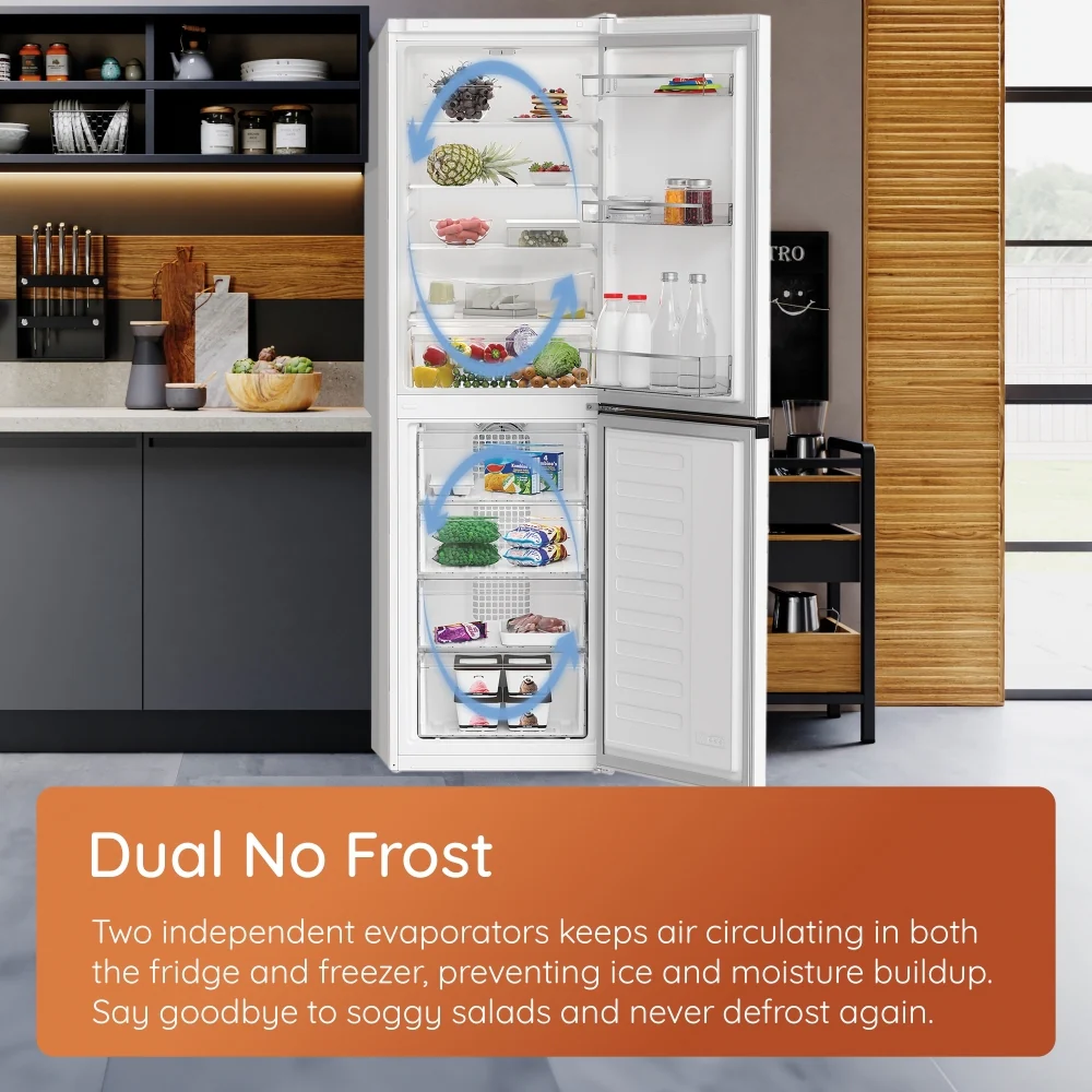 Hotpoint HPK26363W4UK Frost Free 60/40 Freestanding Fridge Freezer - Image 6