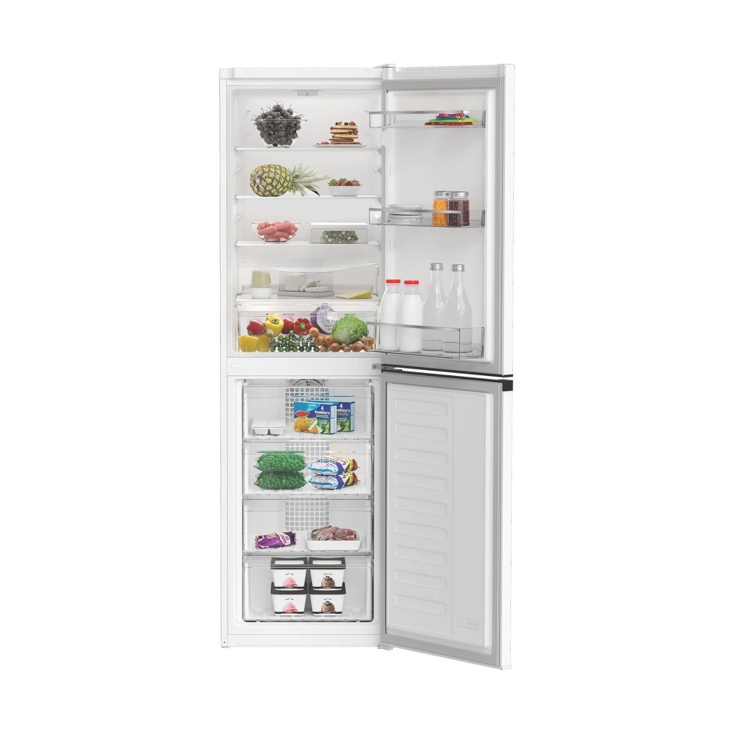 Hotpoint HPKH1261W4UK Frost Free 50/50 Freestanding Fridge Freezer - Image 4