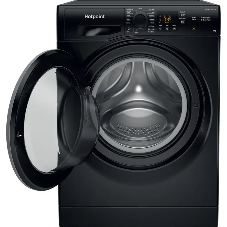 Hotpoint NSWF946BSUK 9kg 1400rpm Black Washing Machine - Image 3