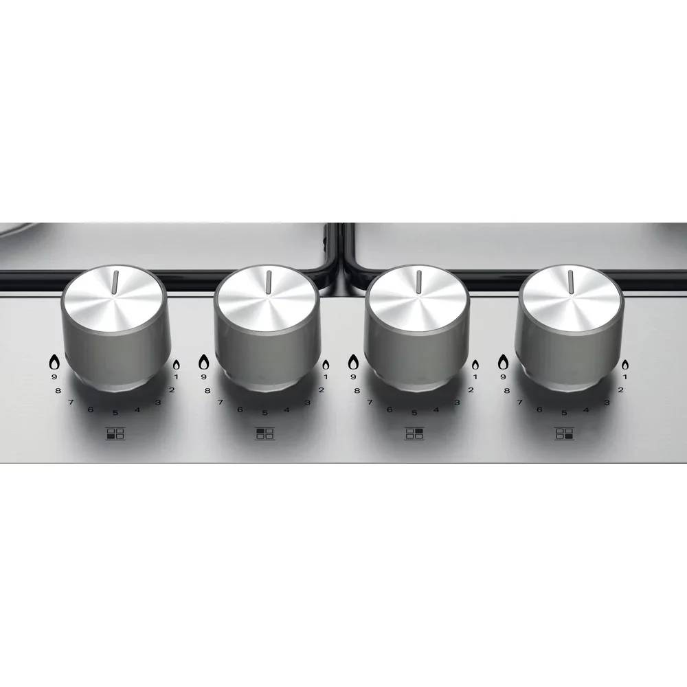 Hotpoint PPH60PFIXUK Gas Hob Stainless Steel - Image 2