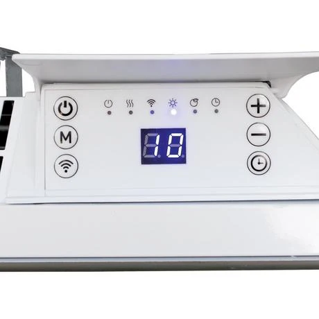 Igenix 2KW Smart Glass IG9521WIFI Panel Heater White - Image 2