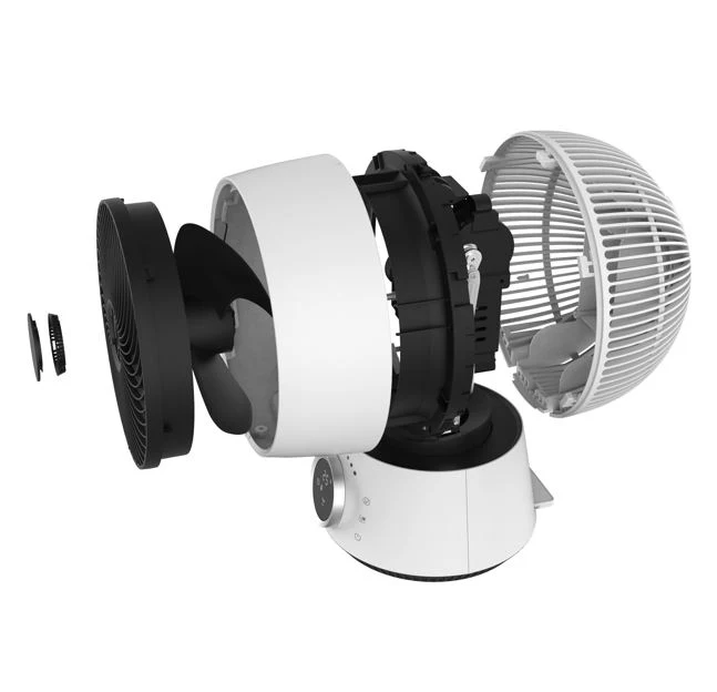 Igenix IGFD4009W 9 Inch Digital Turbo Air Circulator Fan - White - Image 3