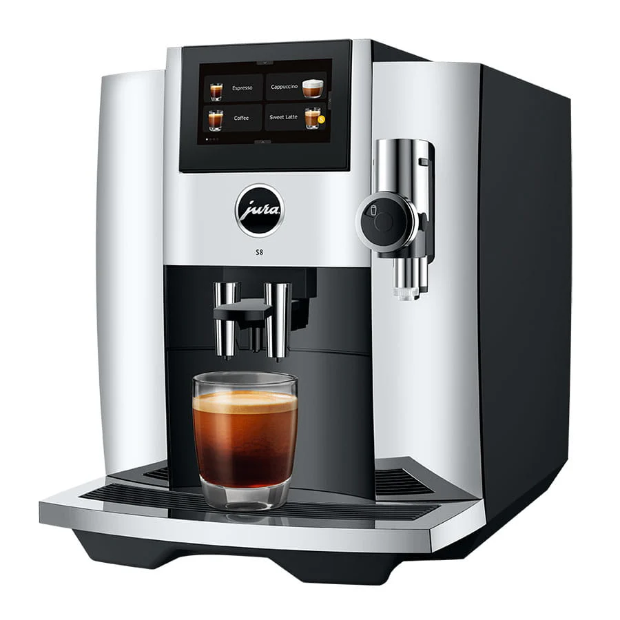 Jura UK 15651 S8 Chrome Coffee Machine