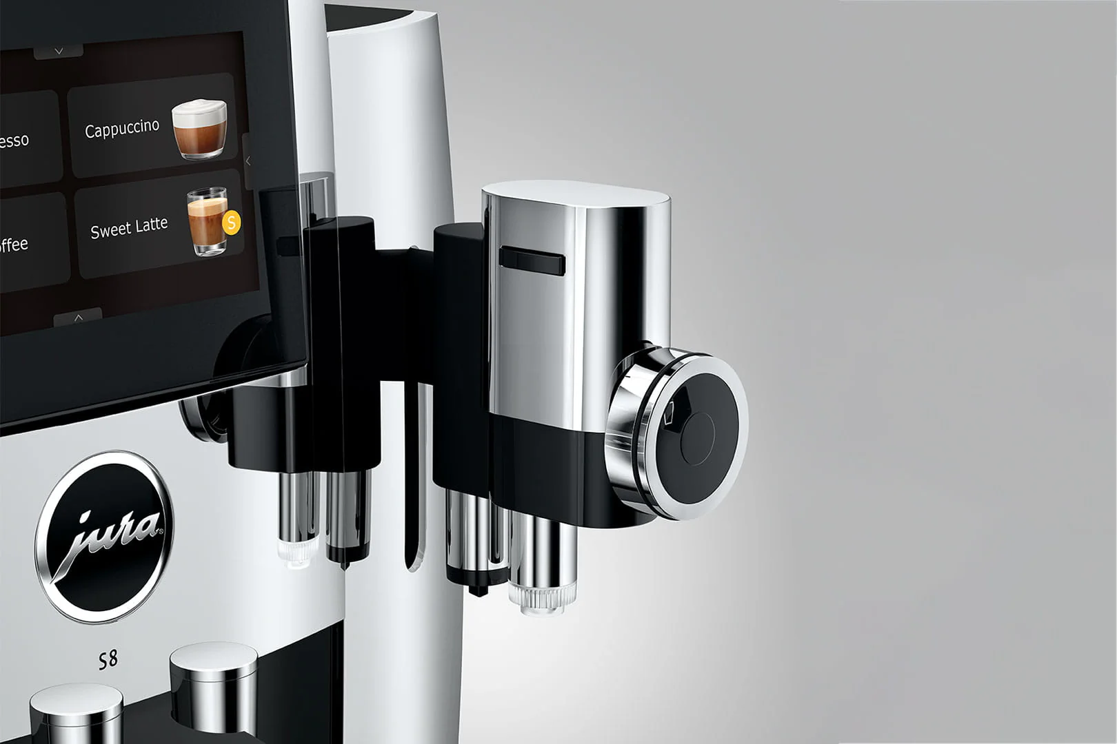 Jura UK 15651 S8 Chrome Coffee Machine - Image 10