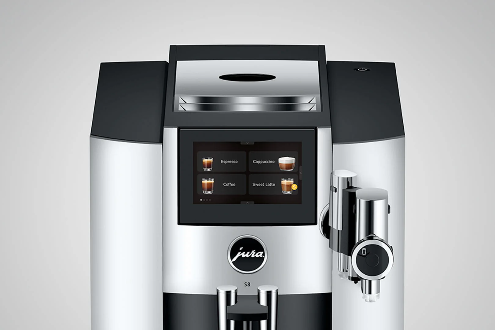 Jura UK 15651 S8 Chrome Coffee Machine - Image 4