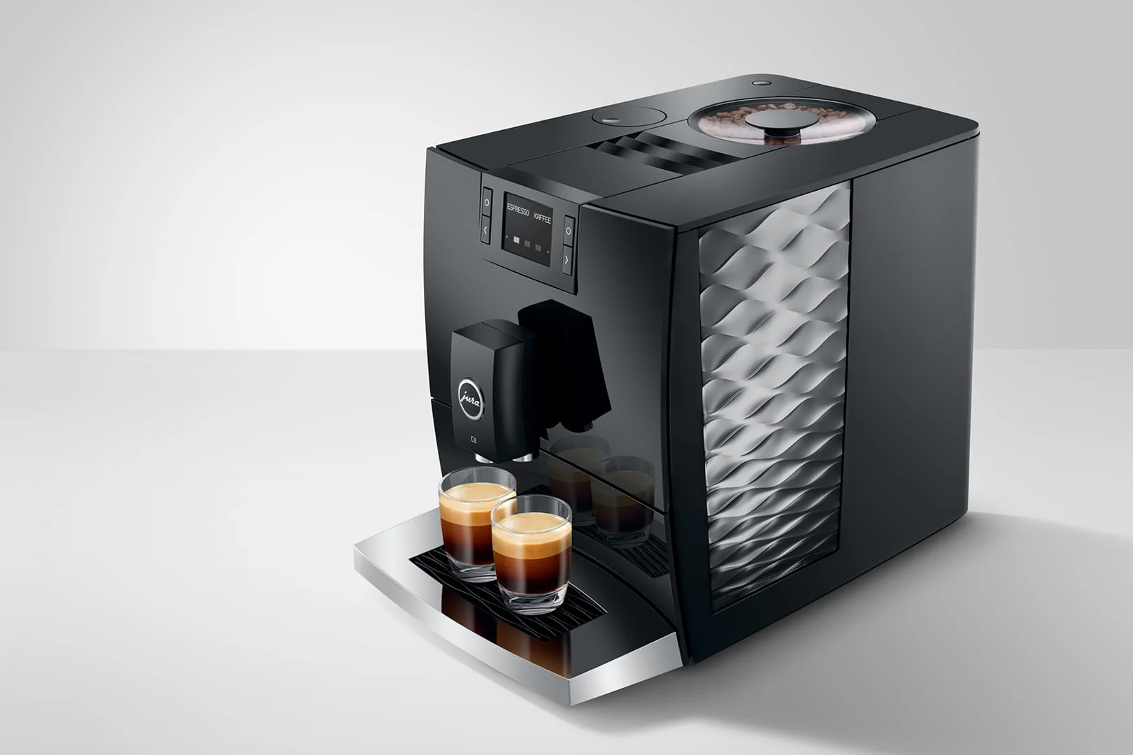Jura UK C8 15690 Coffee Machine Piano Black - Image 6