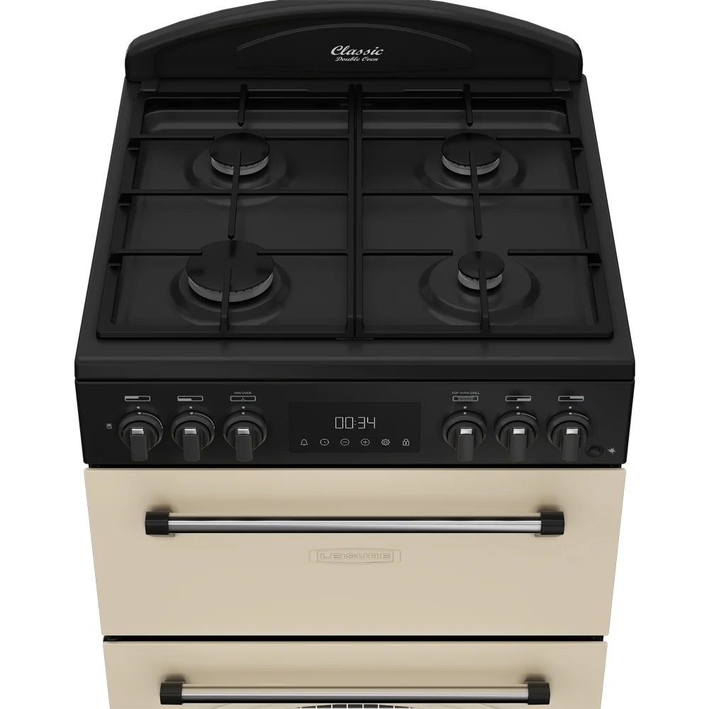 Leisure CLB60FCC Cream Freestanding Dual Fuel Cooker - Image 3