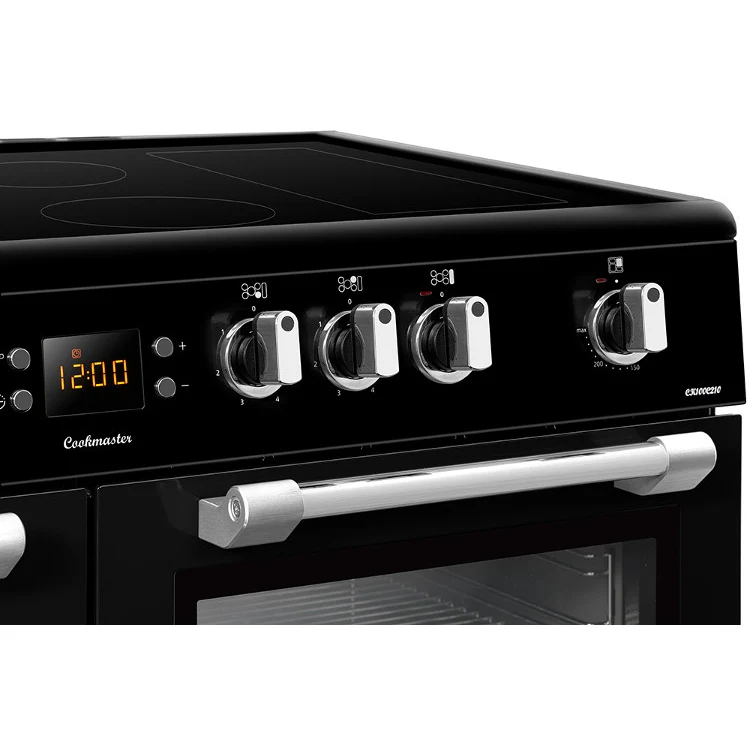 Leisure Cookmaster 100cm Ceramic Range Cooker Black CK100C210K - Image 3