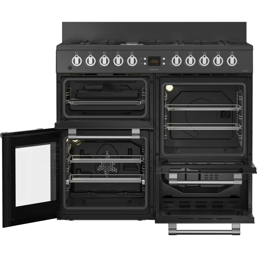 Leisure Cookmaster CK100F232T 100cm Grey Dual Fuel Range Cooker - Image 2
