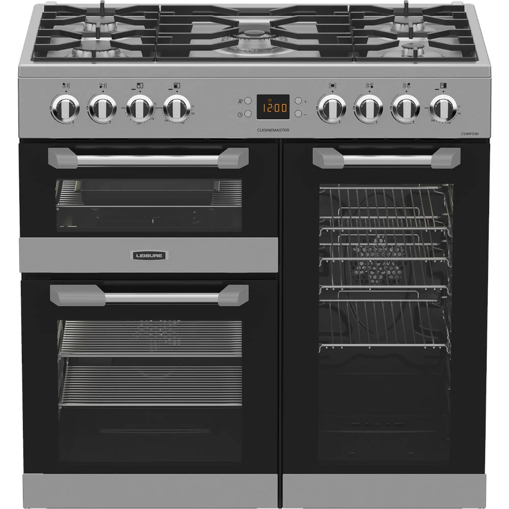 Leisure Cuisinemaster 90cm Dual Fuel Range Cooker CS90F530X Stainless Steel
