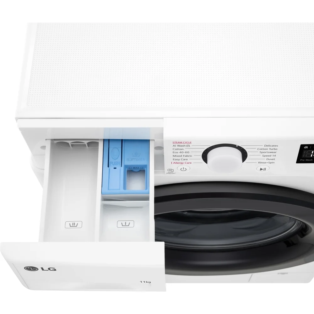 LG F4Y511WBLN1 11kg 1400rpm Washing Machine - Image 6