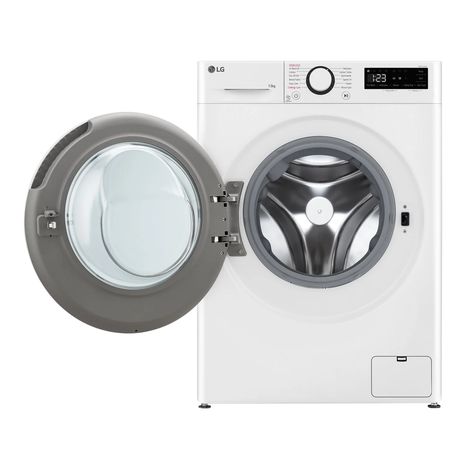 LG F4Y513WWLN1 13kg 1400rpm Washing Machine - Image 3