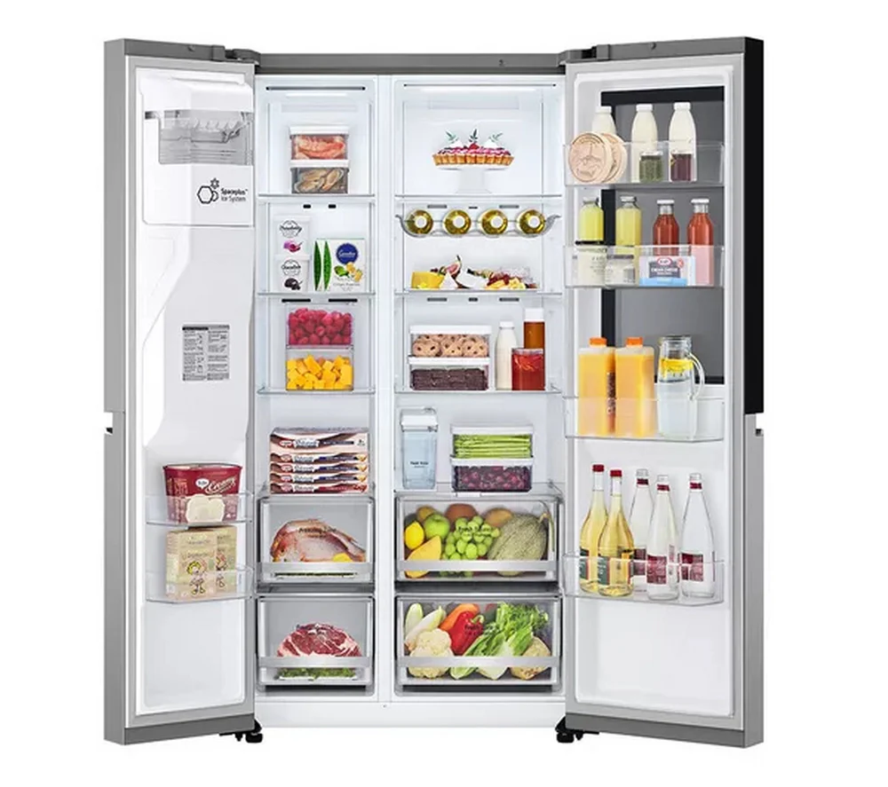 LG InstaView™ GSGV81PYLL American Fridge Freezer - Image 2