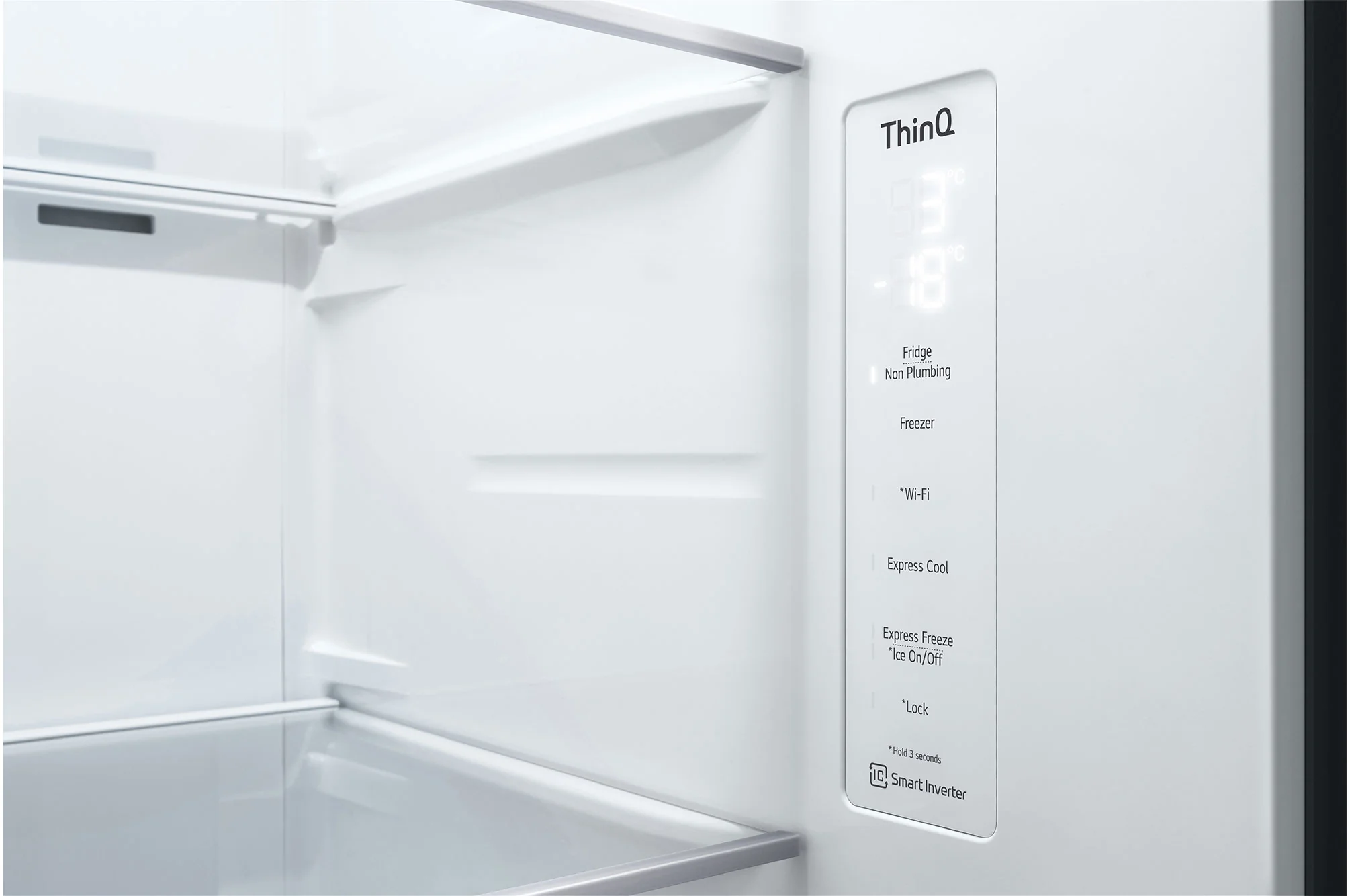 LG InstaView™ GSGV81PYLL American Fridge Freezer - Image 4