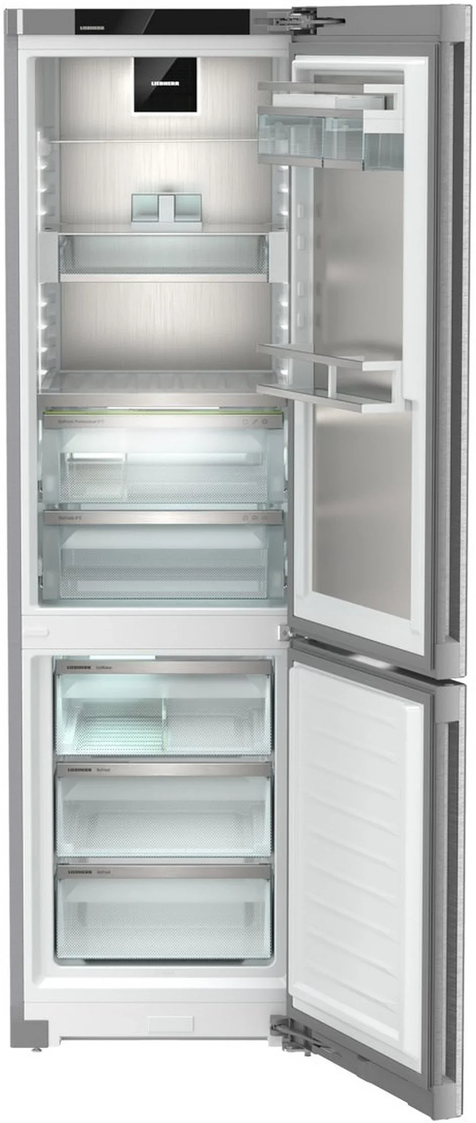 Liebherr Peak CBNstb579i Freestanding Smartsteel 70/30 Frost Free Fridge Freezer - Image 2