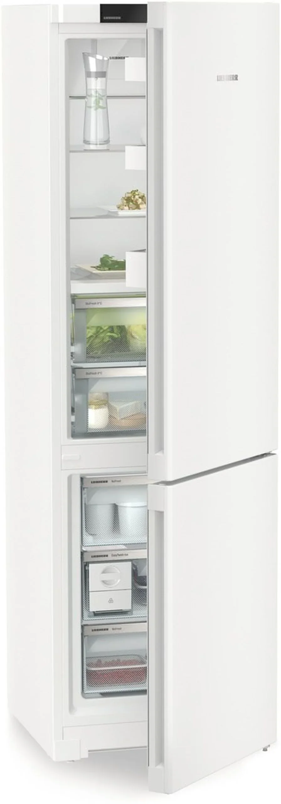 Liebherr Plus CBNa572i Freestanding White Frost Free 70/30 Fridge Freezer - Image 3