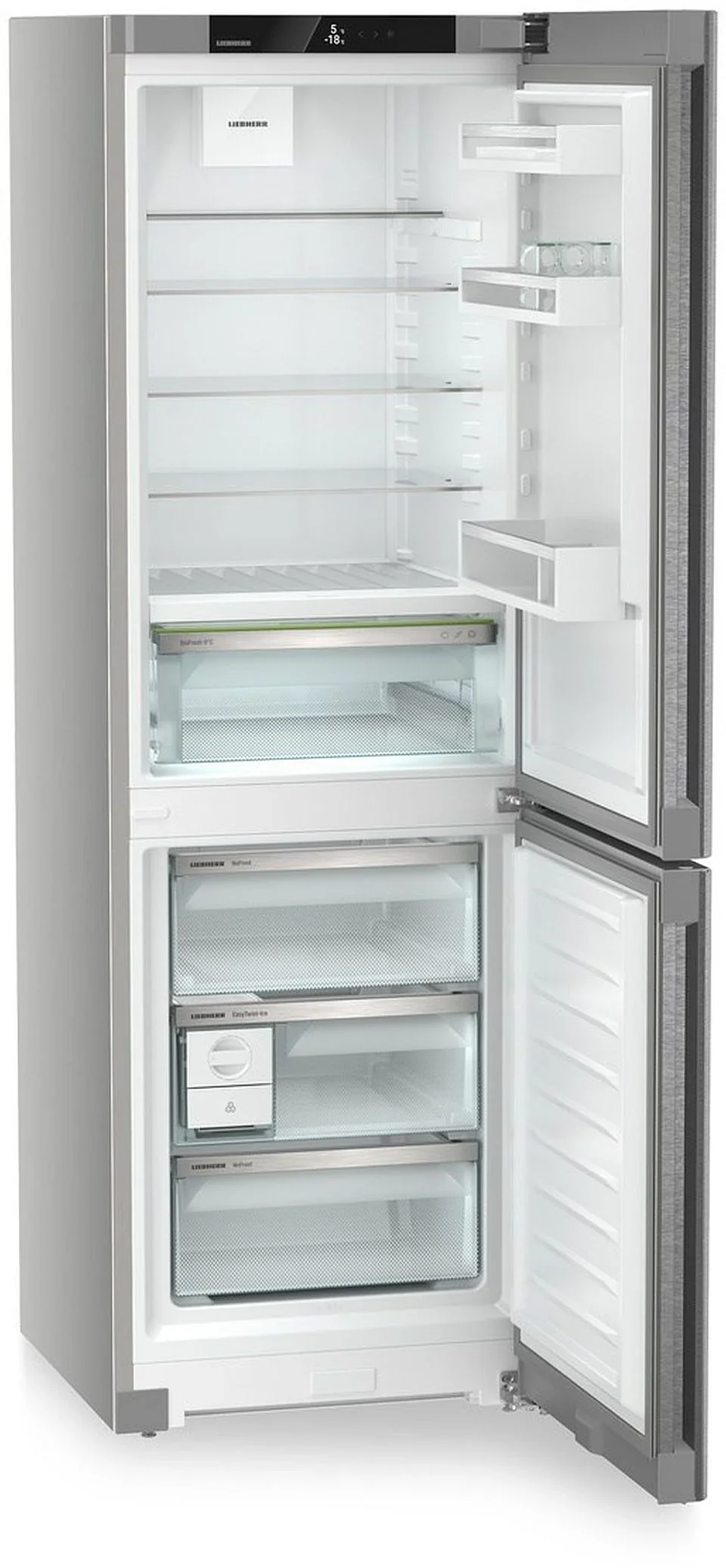 Liebherr Plus CBNsda5223 Freestanding Stainless Steel 70/30 Frost Free Fridge Freezer - Image 4