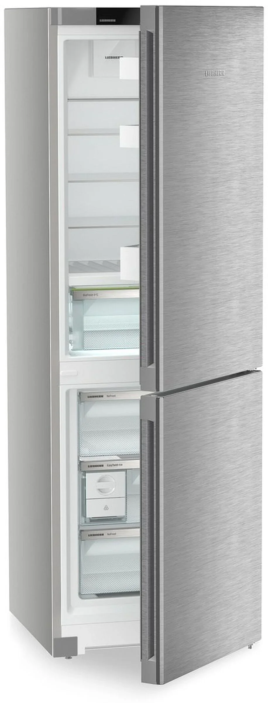 Liebherr Plus CBNsda572i Freestanding Stainless Steel 70/30 Frost Free Fridge Freezer - Image 3