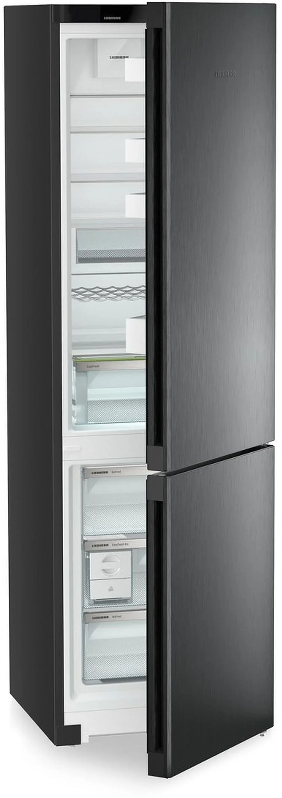 Liebherr Plus CNbda5723 Freestanding Black Steel 70/30 Frost Free Fridge Freezer - Image 5