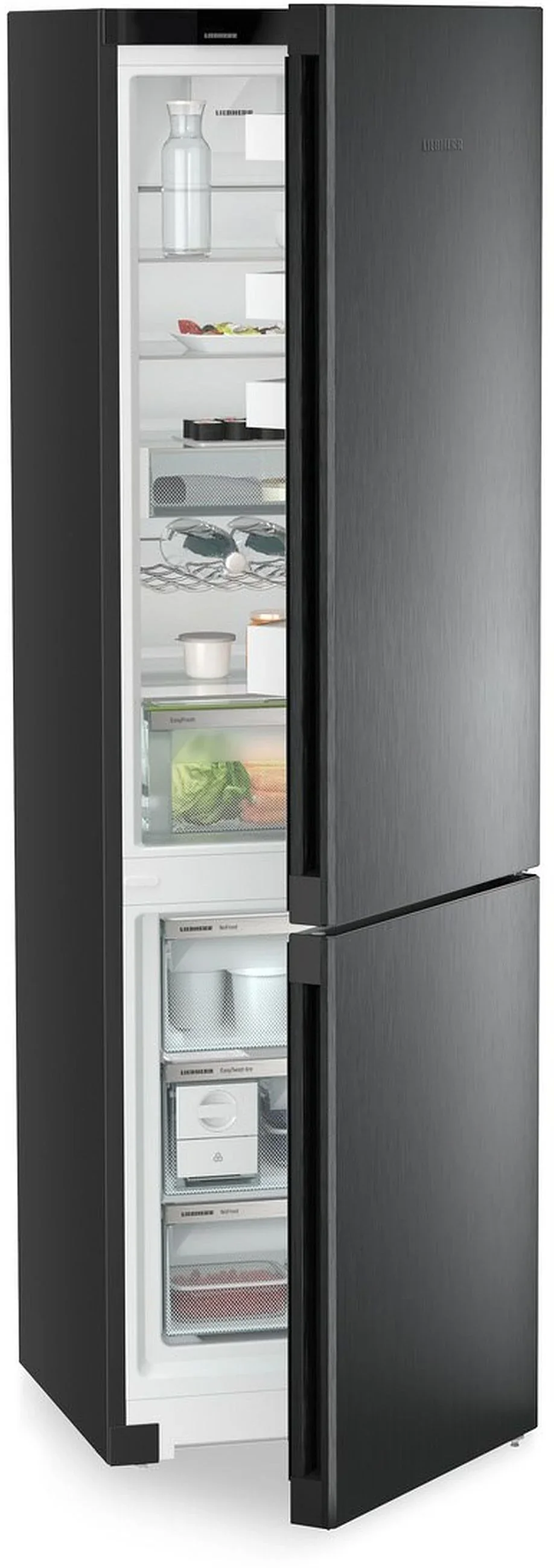 Liebherr Plus CNbda5723 Freestanding Black Steel 70/30 Frost Free Fridge Freezer - Image 6