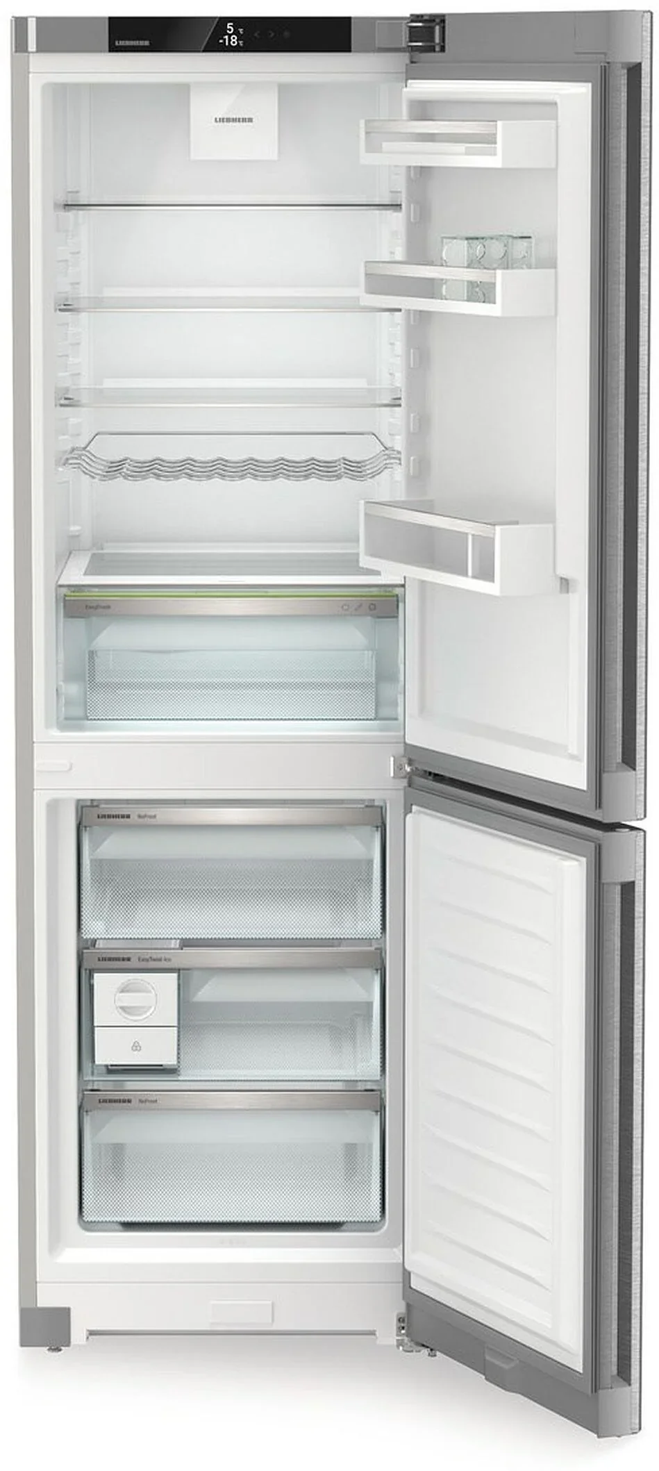 Liebherr Plus CNsdb5223 Freestanding Stainless Steel 70/30 Frost Free Fridge Freezer - Image 3
