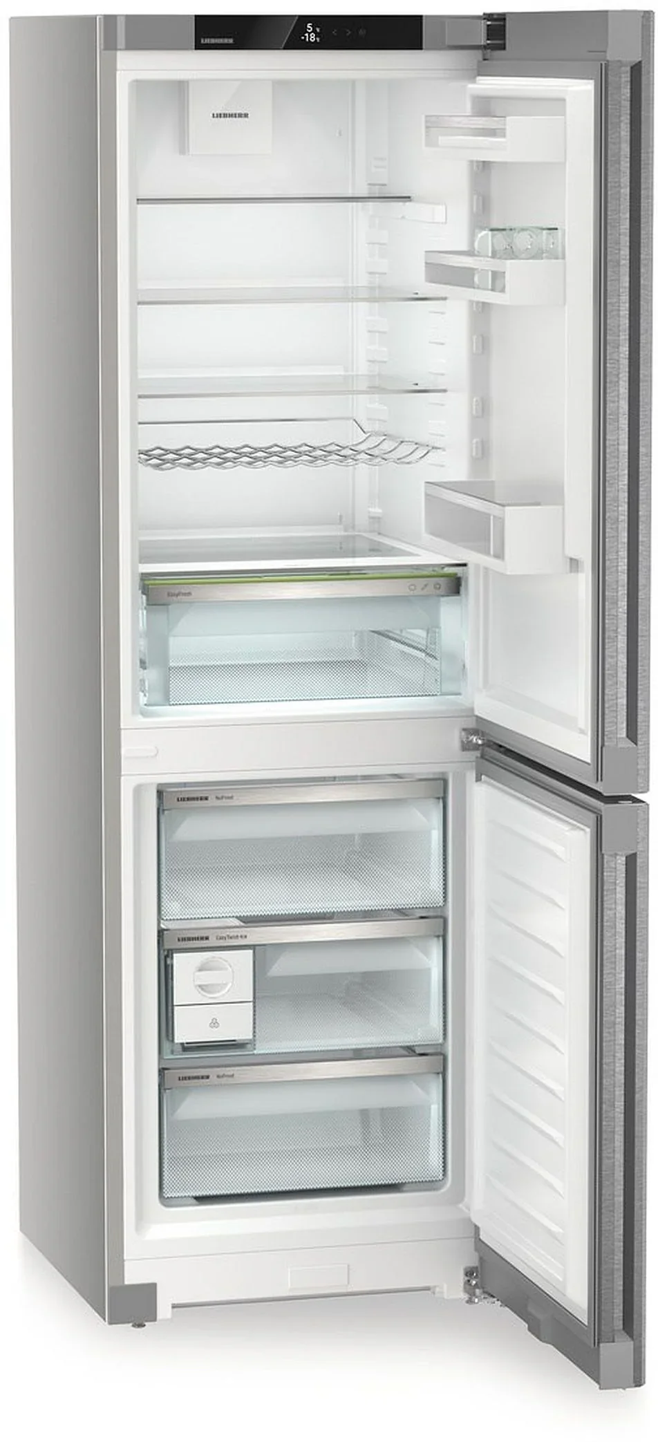 Liebherr Plus CNsdb5223 Freestanding Stainless Steel 70/30 Frost Free Fridge Freezer - Image 4