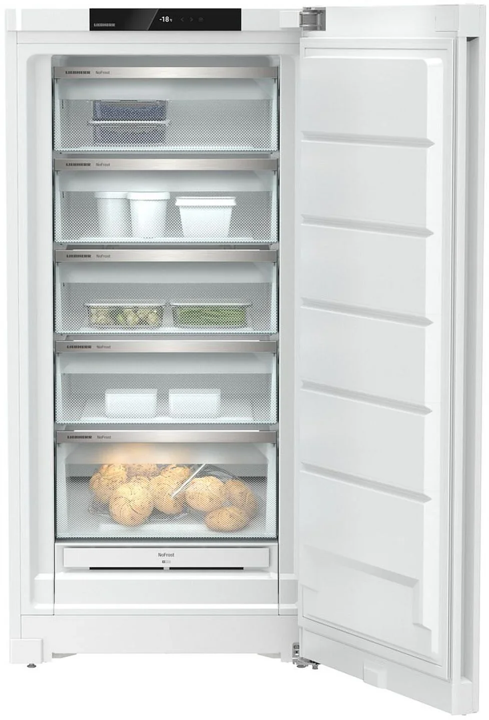 Liebherr Plus FNa6625 Freestanding White Frost Free Freezer