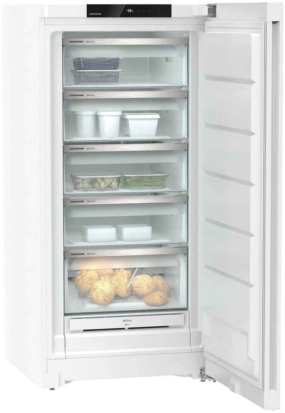 Liebherr Plus FNa6625 Freestanding White Frost Free Freezer - Image 4