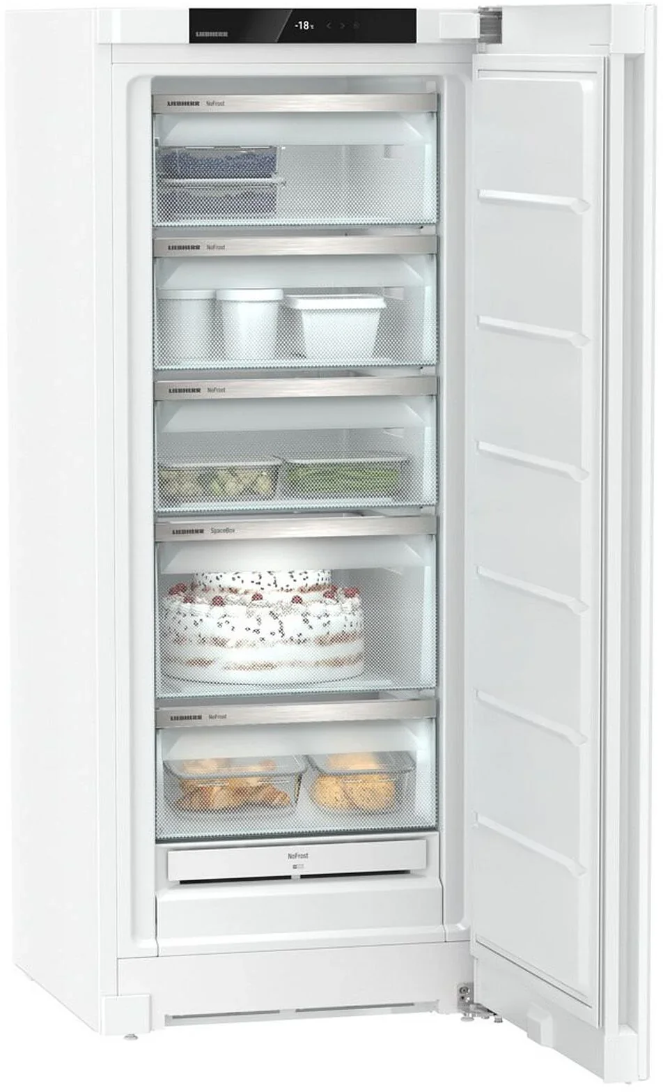 Liebherr Plus FNd4625 Freestanding White Frost Free Freezer - Image 5