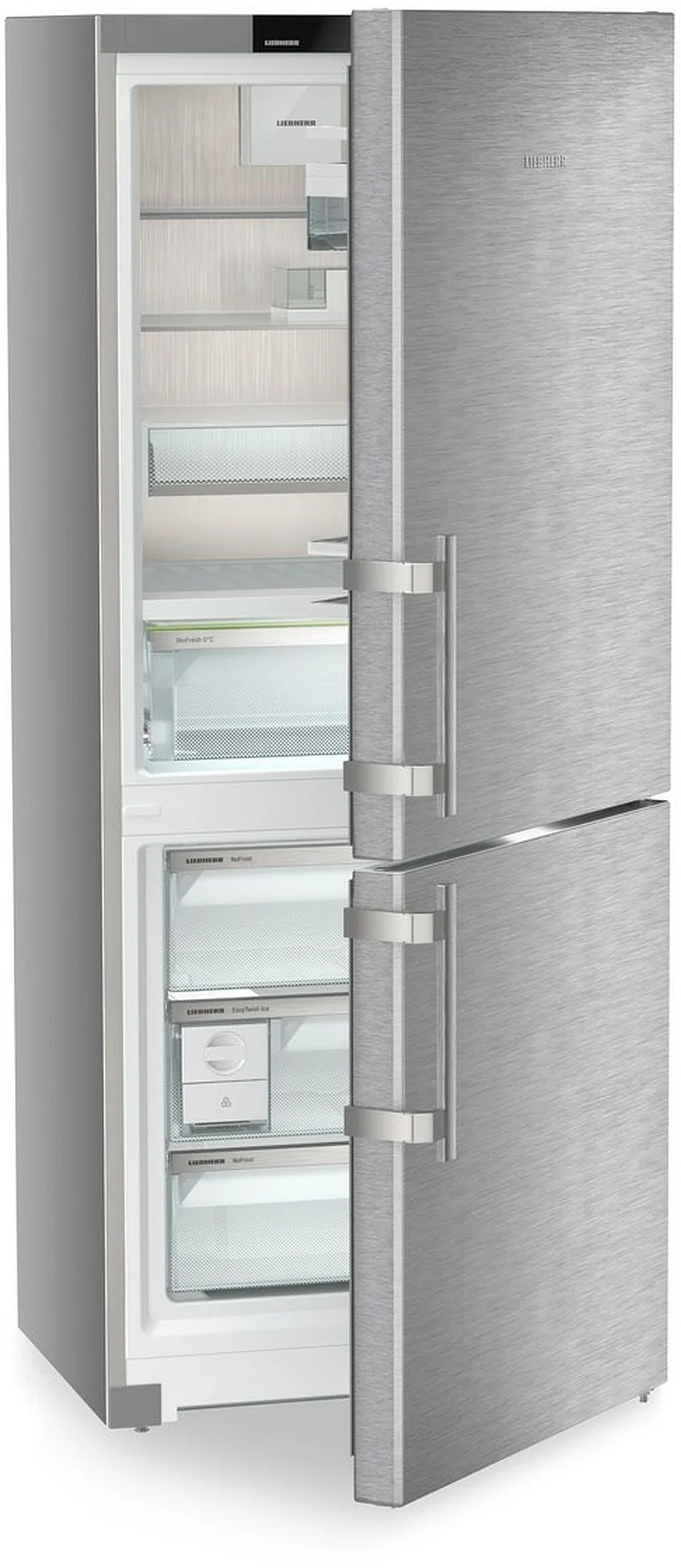 Liebherr Prime CBNsdc765i Freestanding Stainless Steel 70/30 Frost Free Fridge Freezer - Image 2